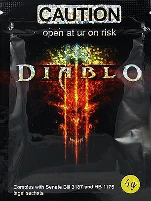 Caution Diablo Herbal Incense 4g